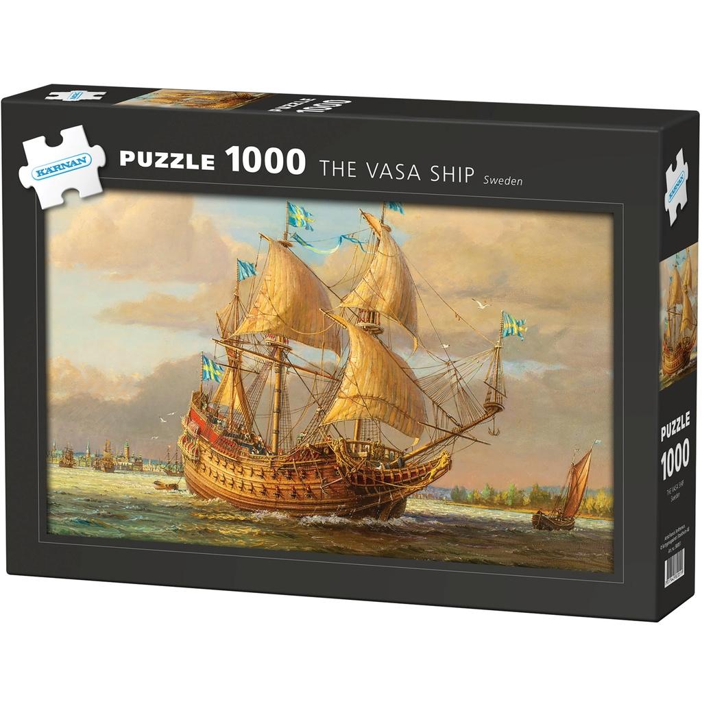 KÄRNAN Pussel Skeppet Vasa 1000 bit