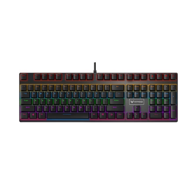 Vpro Keyboard Gaming V700S Mekaniskt Backlit Svart