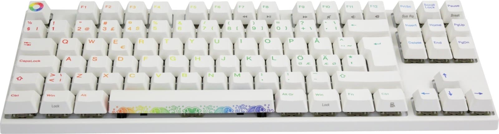Varmilo VA88M Rainbow 2 RGB TKL/RGB LED/MX Red Silent