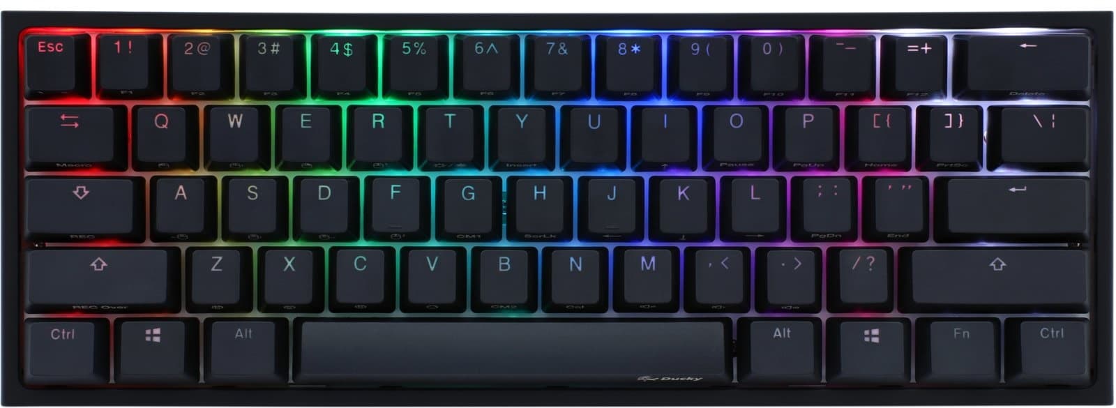 Ducky One 2 Mini Cherry Brown Rgb Nordic Layout Cdon