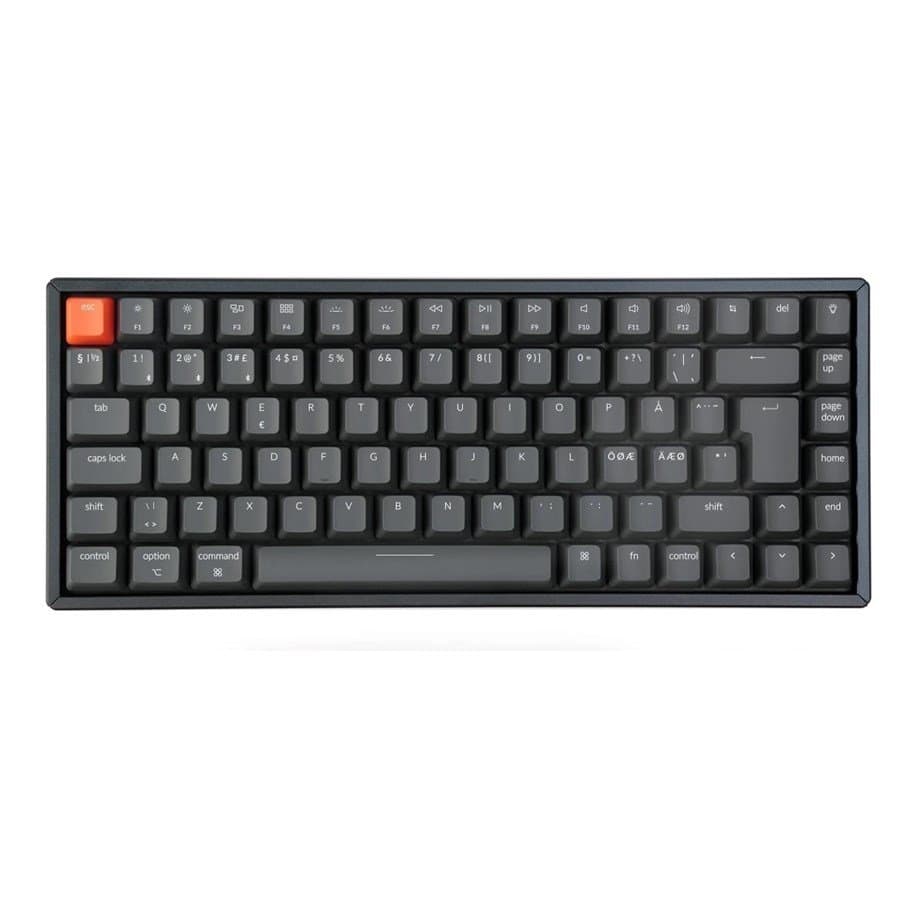 Keychron K2 RGB Aluminium Red Gateron Red Switch