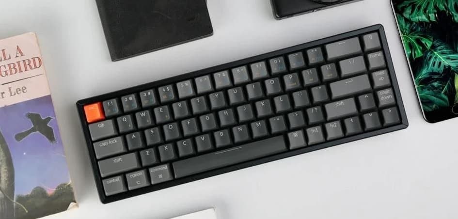 Keychron K6 RGB Aluminium Brown Switch