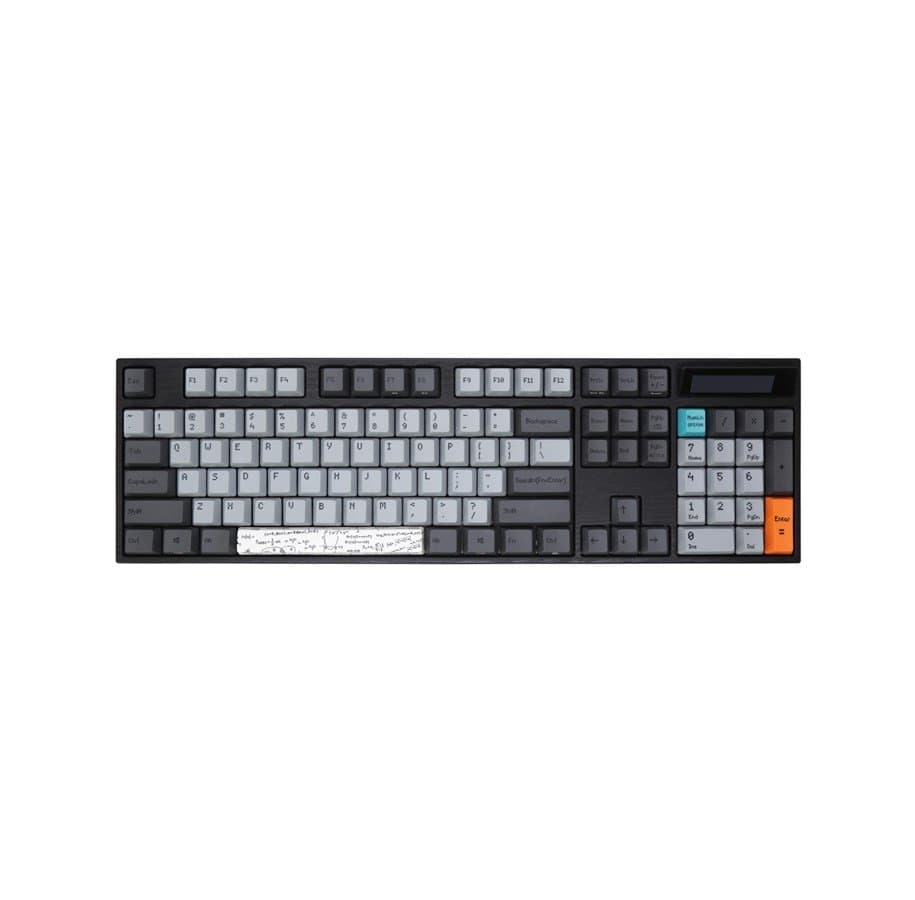 Varmilo VA104M-Cal Full-Size/White LED/MX Red