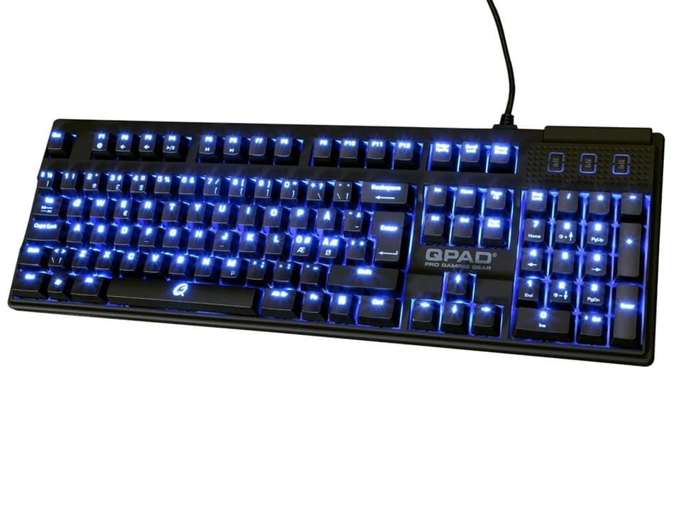 QPAD MK-70 Pro Gaming Tastatur (Nordisk)