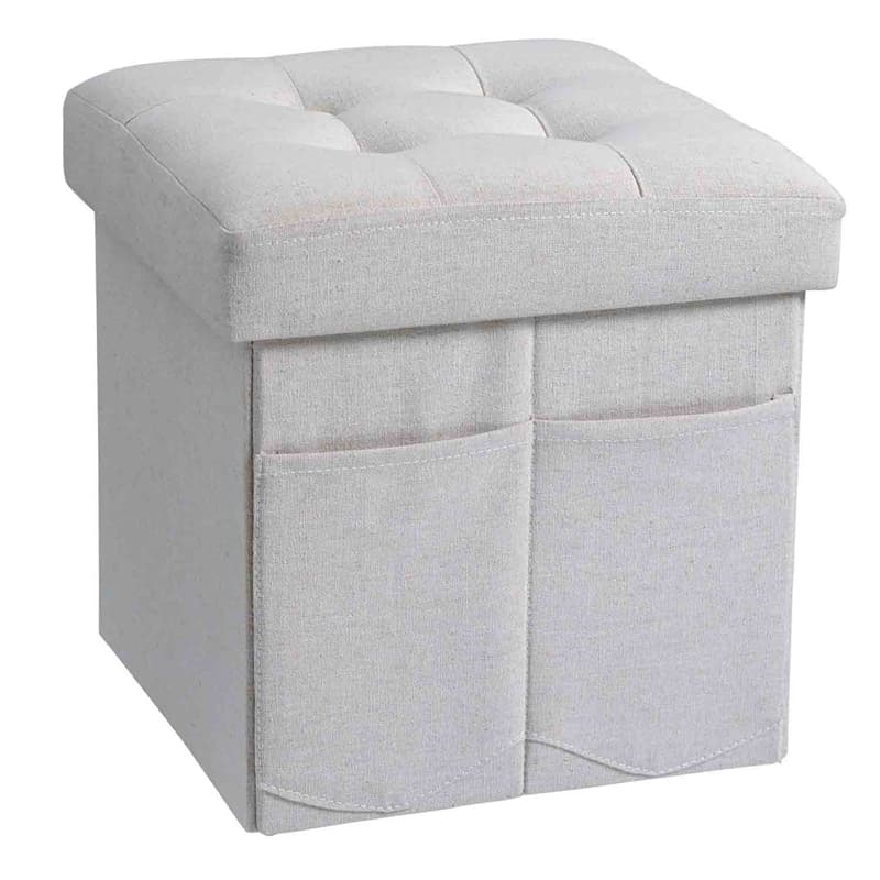 Kids Concept Förvaringslåda/sittpuff Grå (720771K)