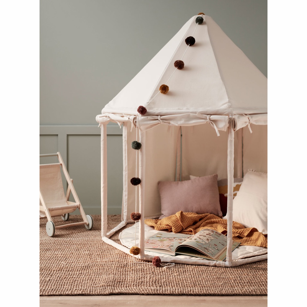 Kids Concept Paviljong Tält Naturvit | CDON Köp Kids Concept Paviljong Tält, Naturvit | Jollyroom