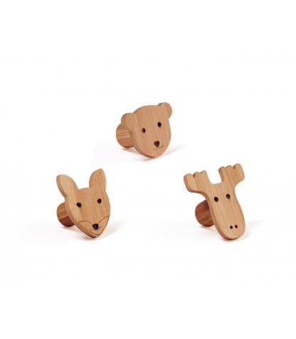 Kids Concept Figurkrokar 3-set