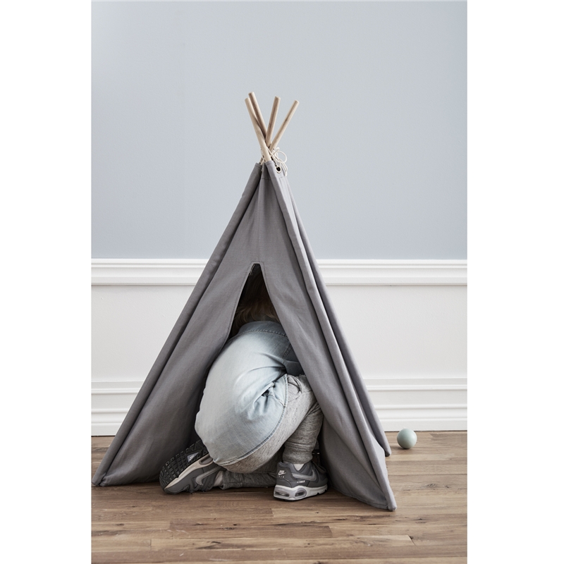 Kids Concept Mini Tipi Tält Grå | CDON Kids Concept Mini Tipi Tält Grå Barnmöbler Kids Concept