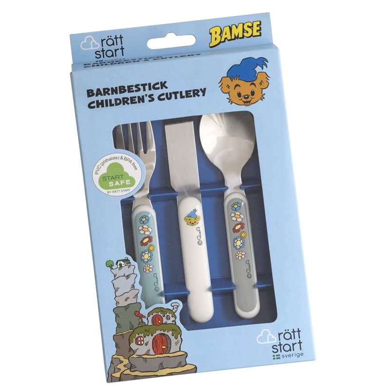 Rätt Start Barnbestick Bamse Blomma