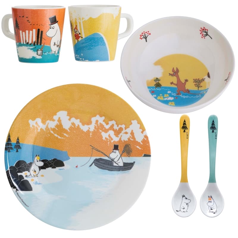 Rätt Start Muminpaket Sommarhimlar Orange