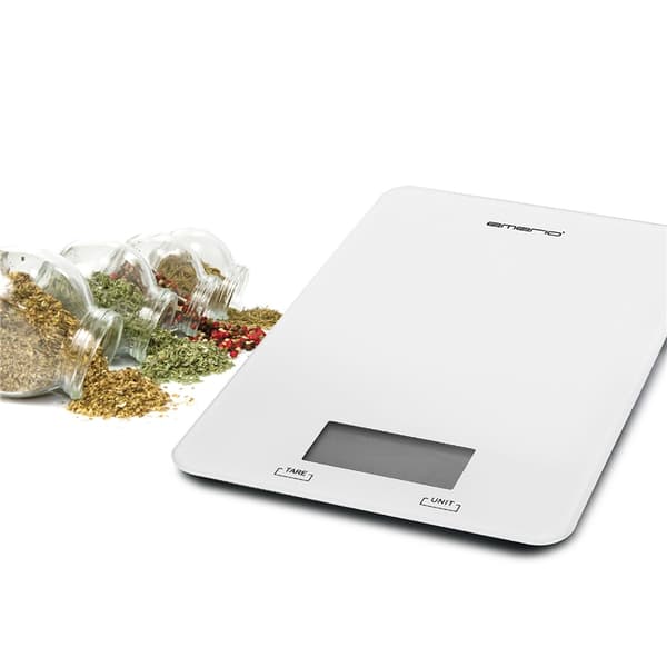Emerio Köksvåg Vit upp till 5kg