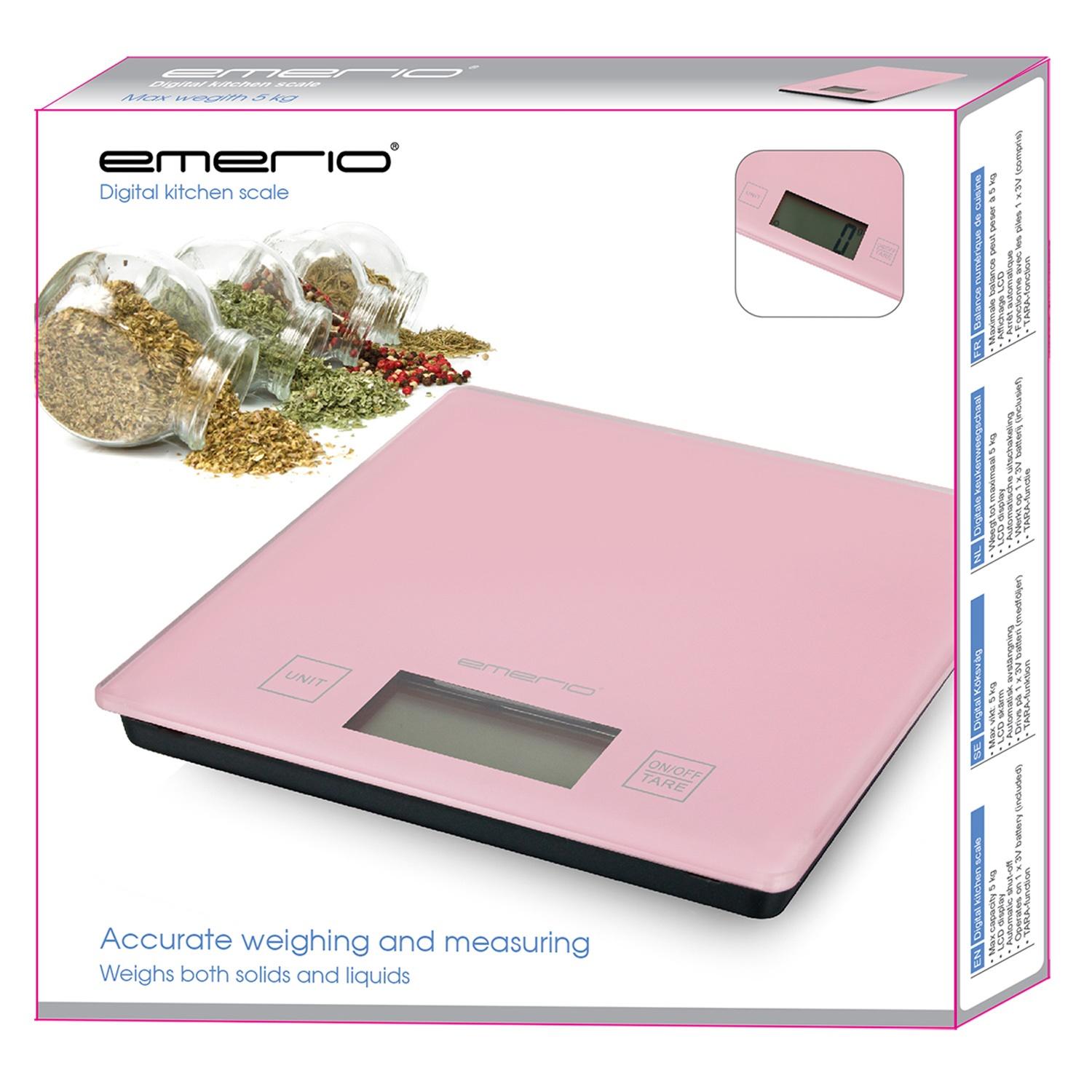 Köksvåg Rosa 5kg Auto off