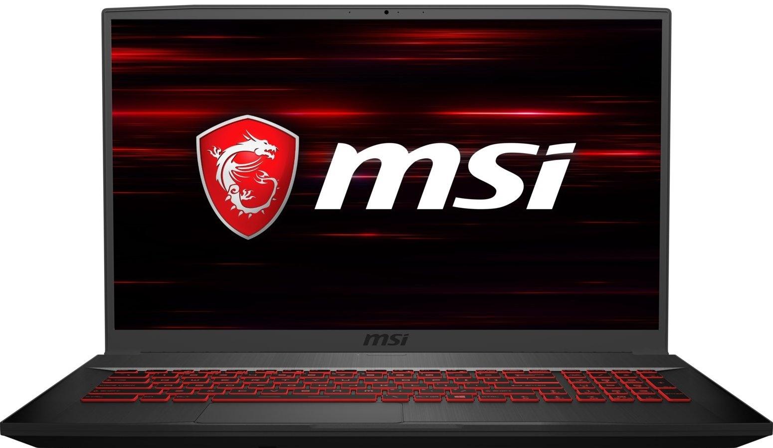 MSI GF75 9SC 17,3" i5 8GB DDR4 256GB SSD M2 GTX 1650