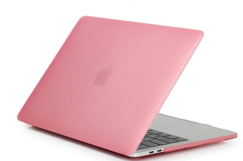 Frostat Hårdplastskal till MacBook 13.3 Pro 2018, Rosa