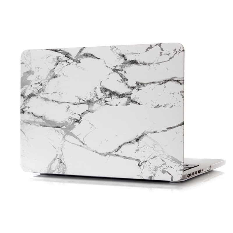 Hårdplastskal till MacBook Pro 13.3" Marmor (Vit)