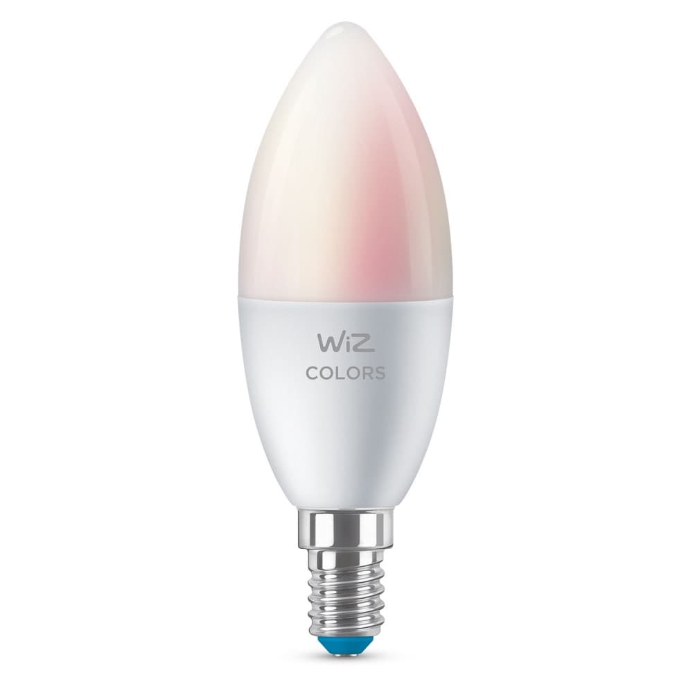 WiZ WiFi Smart LED E14 Kron 40W Färg