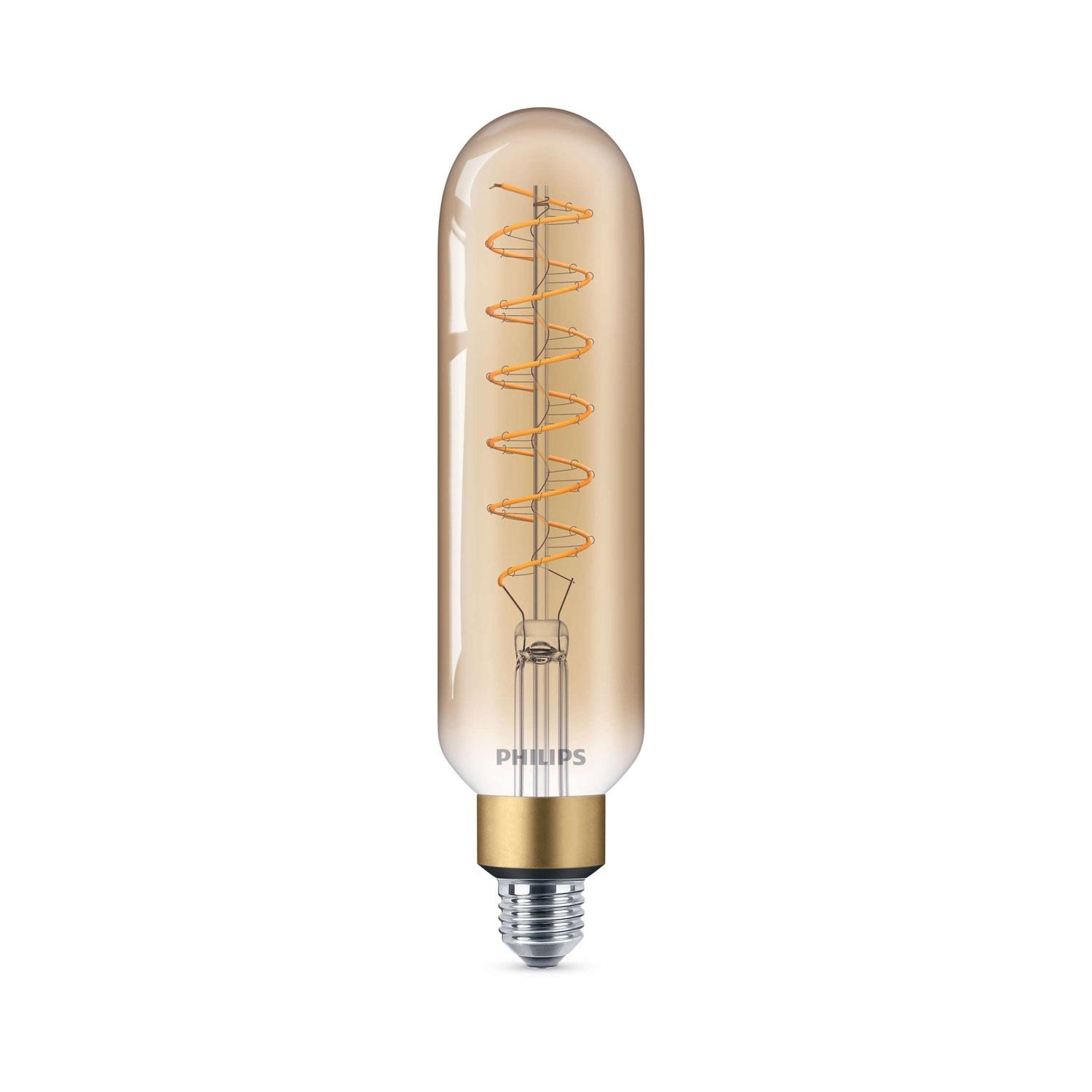 Philips LED E27 Rör Guld dimbar 40W