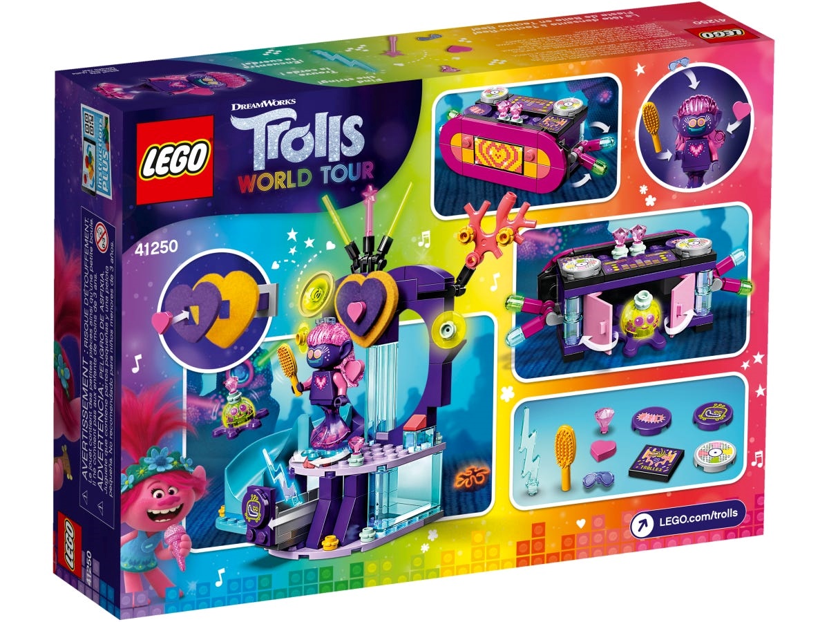 LEGO Trolls Technofest på revet 41250 | CDON LEGO Trolls 41250 Technofest på revet