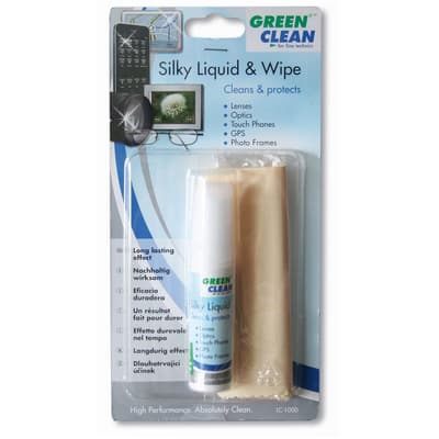GREEN CLEAN Rengøringskit LC-1000 Klud/Væske