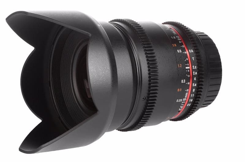 Samyang 16 MM T2,2 ED VDSLR II Sony E