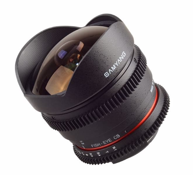 Samyang 8 MM T3,8 VDSLR CS II Fuji X