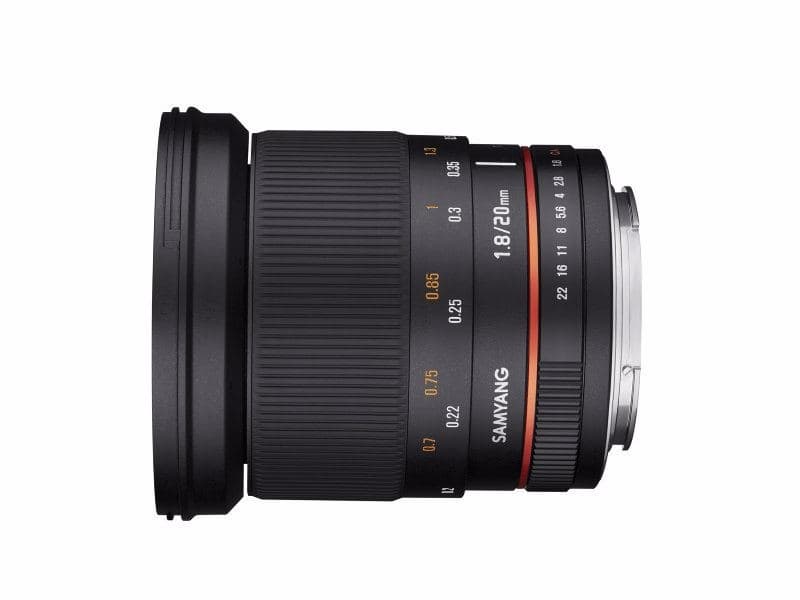 Samyang 20 MM F/1,8 DSLR Canon EF - OBS Fyndklass 1