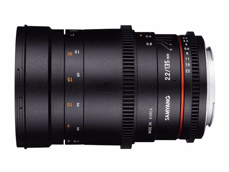 Samyang 135 MM T2.2 VDSLR Fuji X