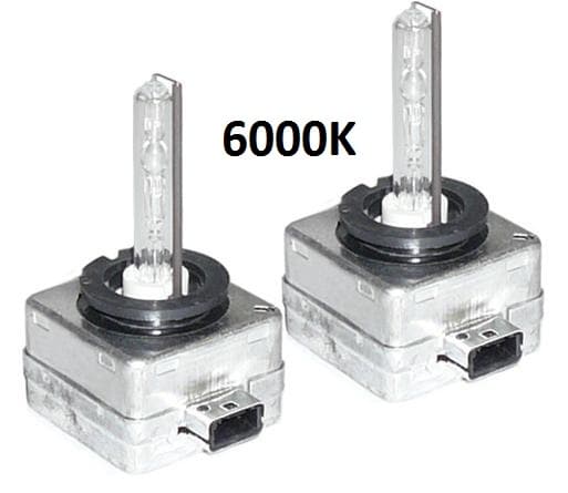 Xenonlampor, D1S 2-pack (6000K)