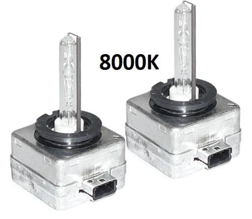 Xenonlampor, D1S 2-pack (8000K)