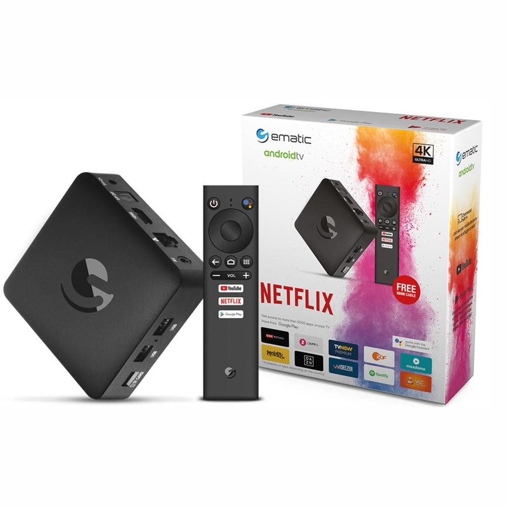 Strong Ematic Android 4K TV box Chrom
