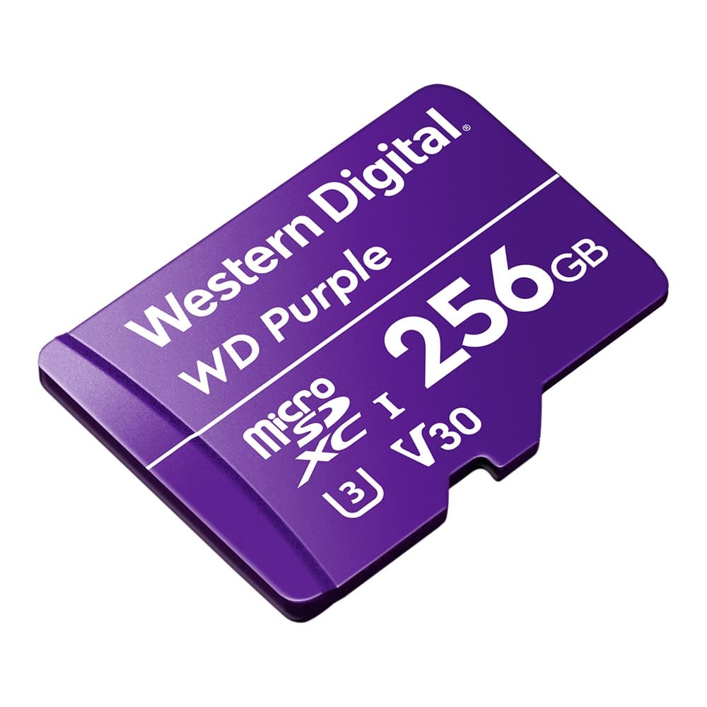 WD PURPLE MIRCOSD 256GB EXT 2YEARS WARRANTY