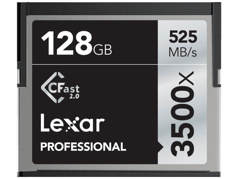 LEXAR PRO 3500X CFAST (VPG-130) R525/W445 128GB