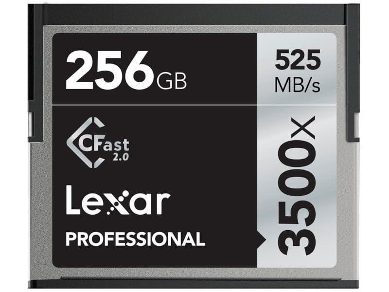 LEXAR PRO 3500X CFAST (VPG-130) R525/W445 256GB