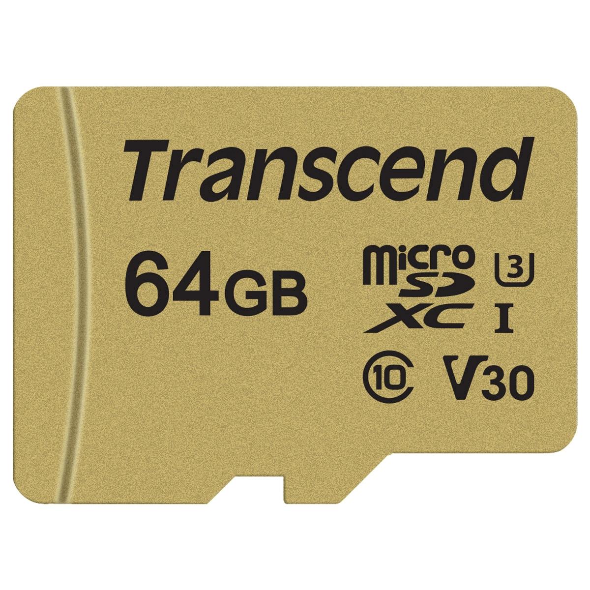Transcend microSDXC 64GB U3 (R95/W60)