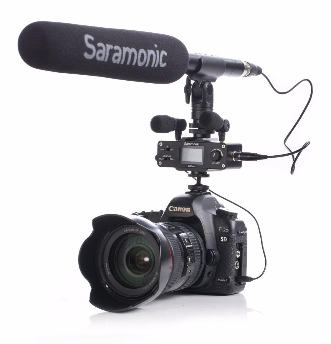 Saramonic Camixer 2-CH Audio Mixer Kit