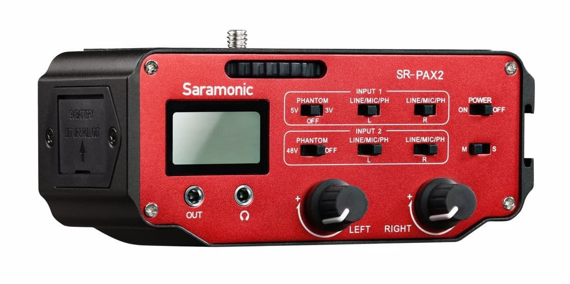 Saramonic SR-PAX2 2-CH Audio Mixer 3.5MM & XLR