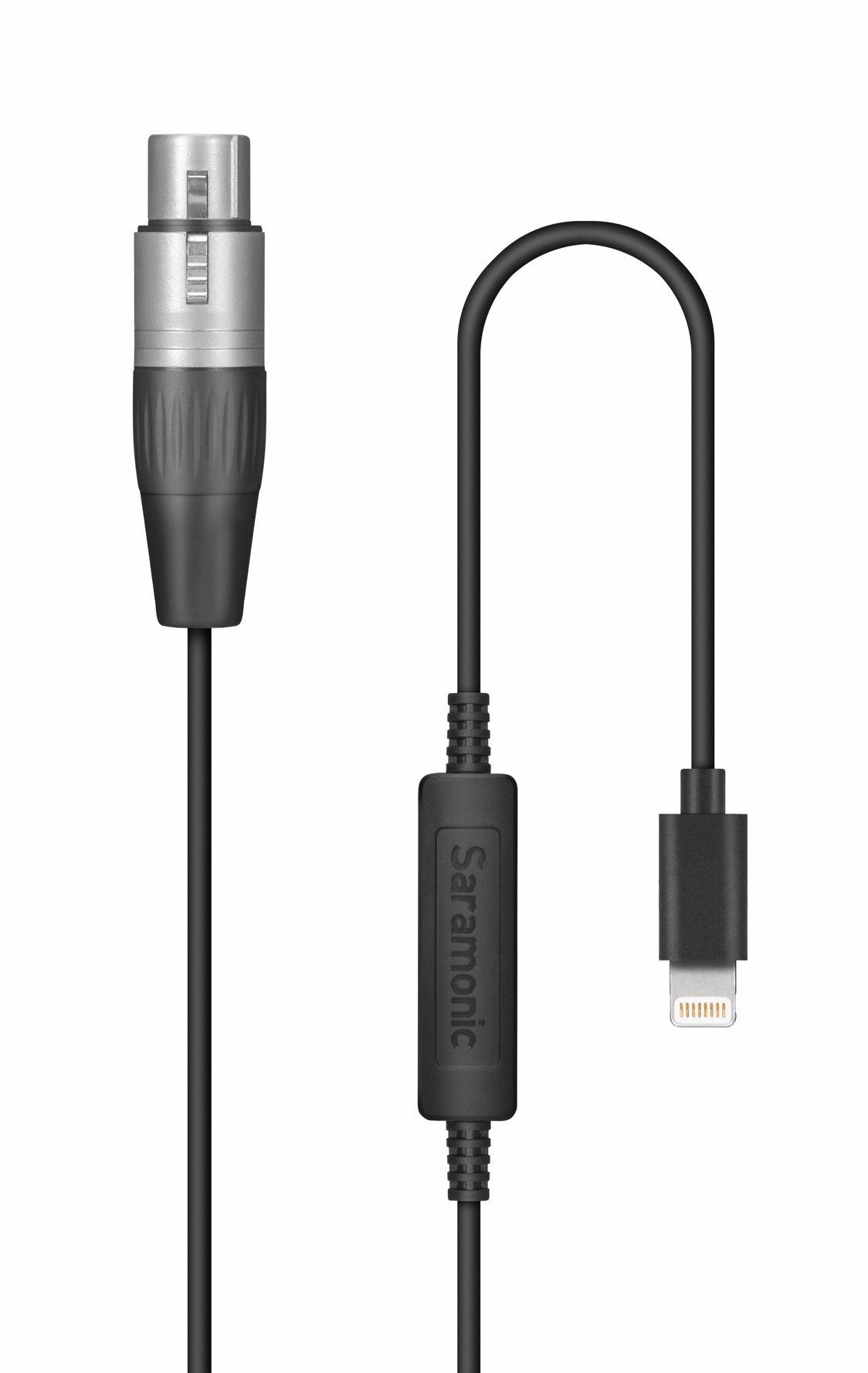Saramonic LC-XLR adapter till iOS enheter