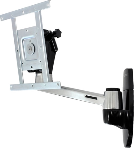 Ergotron LX HD, monitorarm för vägg, 42, 23kg, silversvart Ergotron LX arm for TVskjerm maks 9kg Veggmontering, vesa