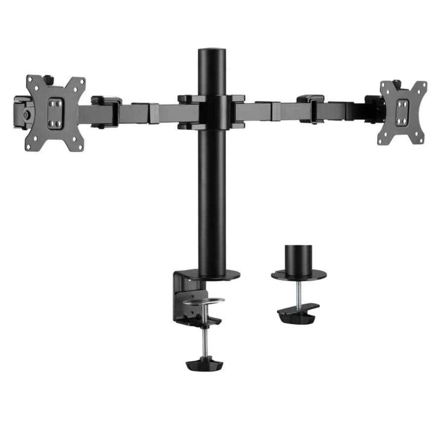 LogiLink Monitorarm dubbel 17-32 380mm