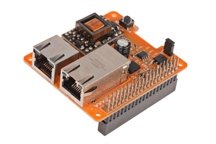 RS Pro PoE Switch HAT for Raspberry Pi