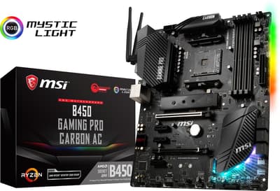 MSI B450 GAMING PRO CARBON AC ATX