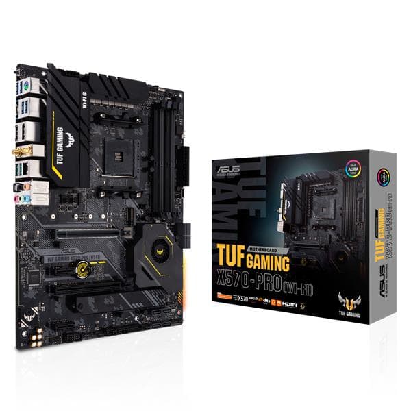 TUF GAMING X570-PRO (WI-FI) CPNT ATX +2GLN+U3.2+M2 SATA6+4XDDR4