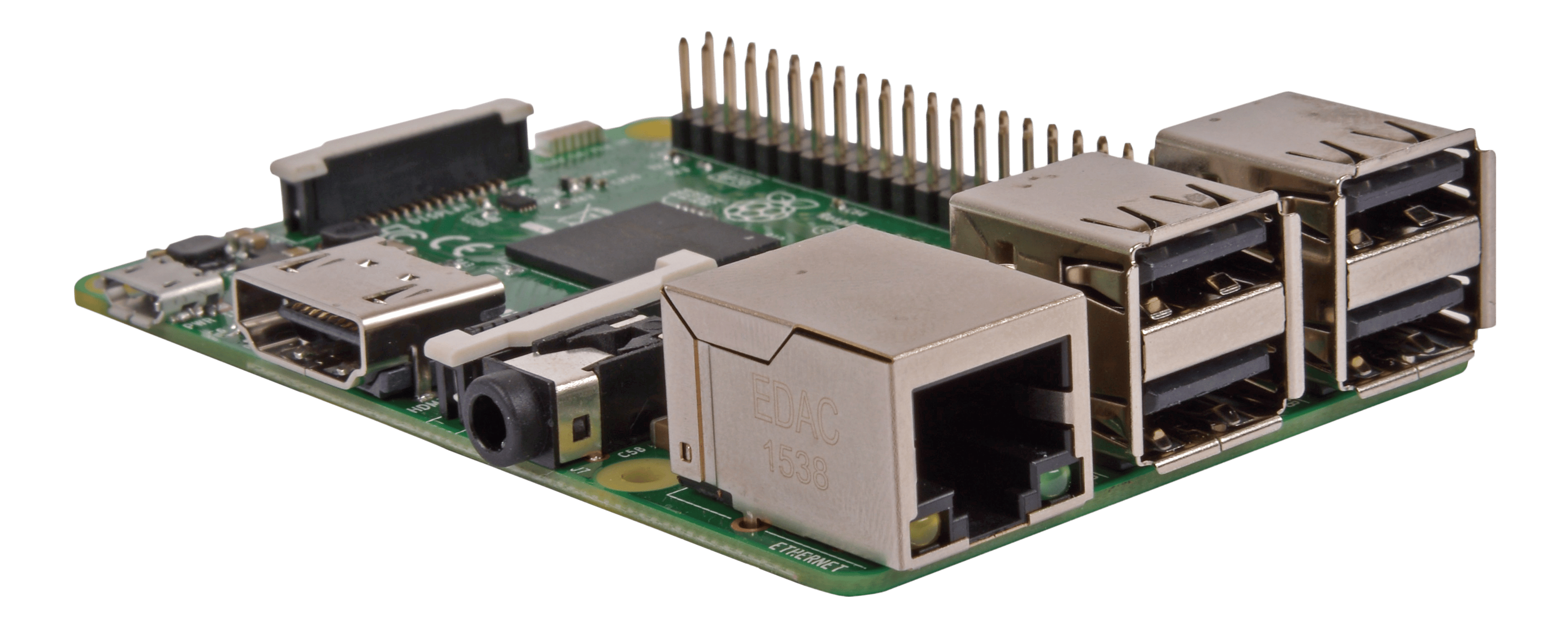Raspberry Pi 3 Model B, ethernet, Bluetooth, Wi-Fi, 1GB RAM