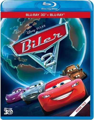 Disney Pixar 12: Biler 2 (3D+2D Blu-ray)