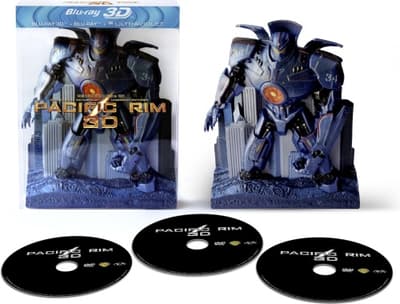 Pacific Rim (3D+2D Blu-ray - Robot Pack) (3 disc)