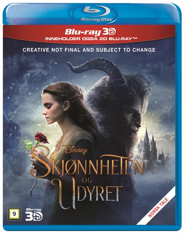 Skjønnheten og Udyret (3D Blu-ray + Blu-ray)