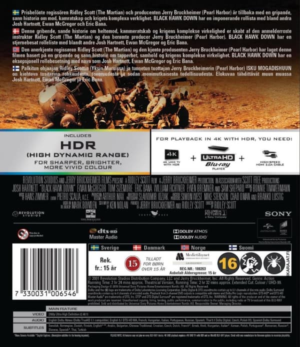 Black Hawk Down (4K Ultra HD)