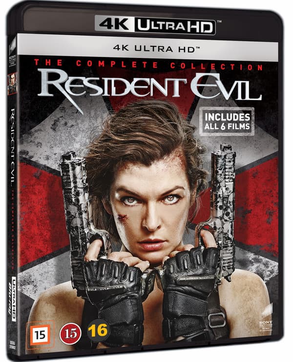 Resident Evil 1-6 4K Collection (4K Ultra HD) (6 disc)
