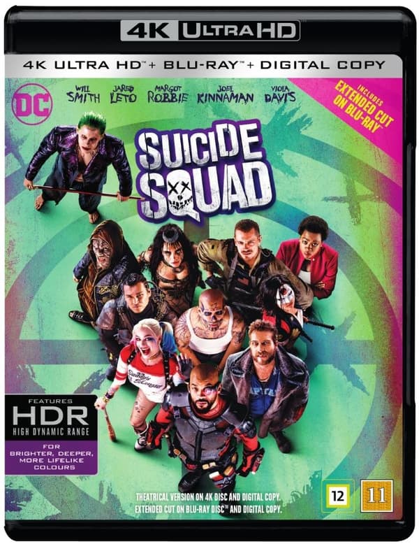 Suicide Squad (4K Ultra HD + Blu-ray) (3 disc)