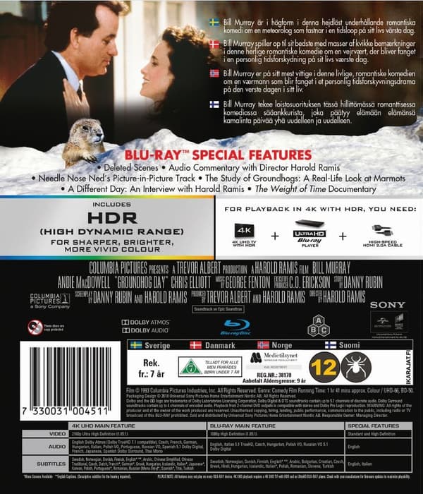 Groundhog Day (4K Ultra HD + Blu-ray)